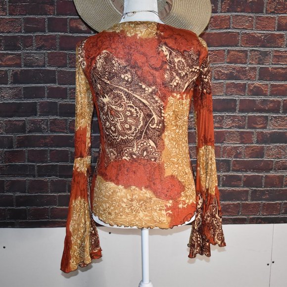 Oboe Bell Sleeve Top - Picture 5 of 8